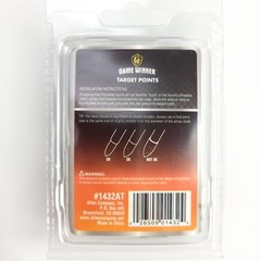 Game Winner 5/16 125 Grain Aluminum Carbon Arrow Target 12 Count New