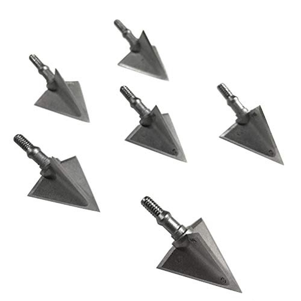 Archery Broadheads 100 Grain Fixed Blades Stainless Steel Hunting Broadheads …
