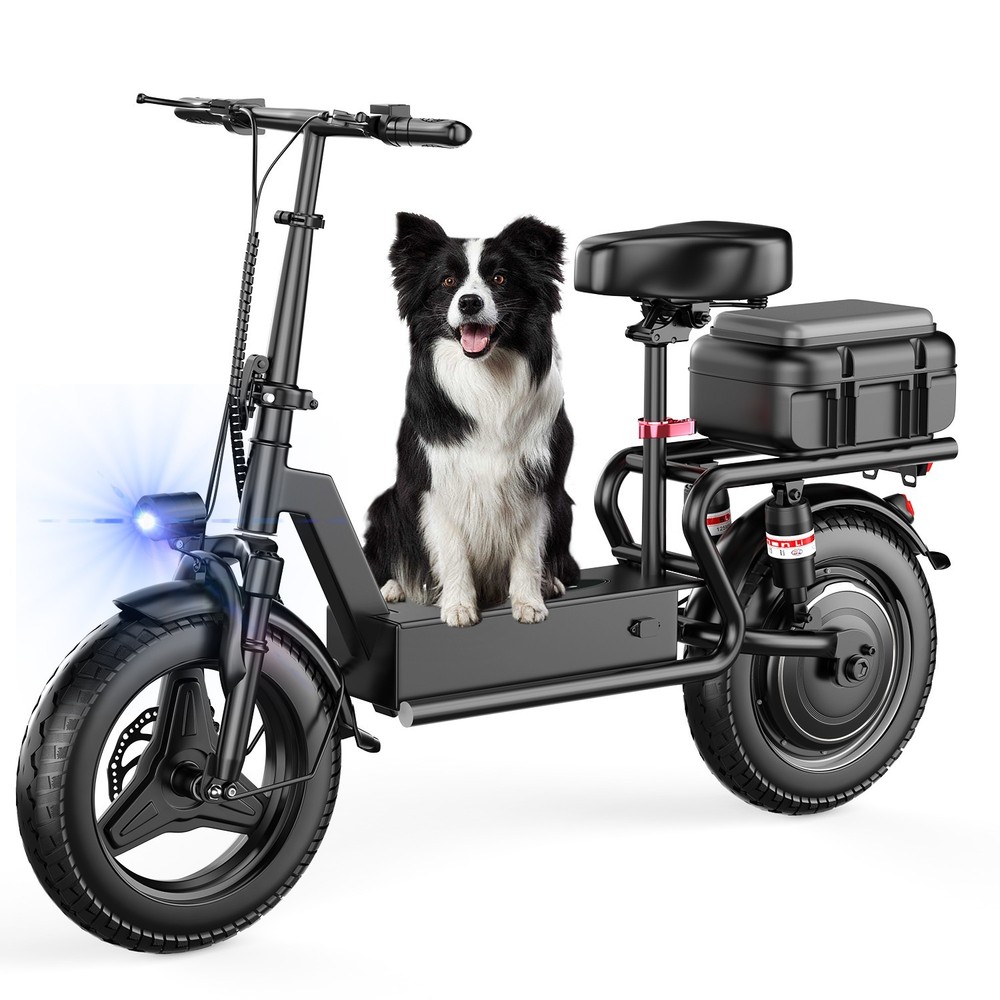 749W Off-road Electric Scooter, 48V 15A Large-capacity Battery, 35 Miles