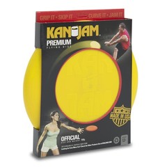Kan Jam Ultimate Disc Golf Frisbee – Official 11″ Diameter 168 Gram, Yellow