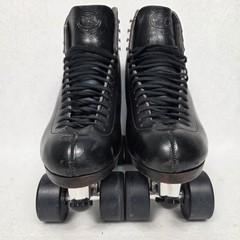 Vtg 70’s Riedell 355 Grand Prix Roller Skates 10 Snyder Plates Roller Bones