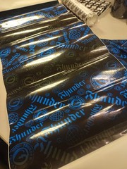 Thunder Trucks Company Pop Display Contact Paper Shelf Liner Adhesive Back Logo