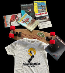 70’s reissue SKATEBOARDER MAGAZINE HOODIE vtg santa cruz skateboard DOGTOWN