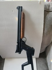 NOS CROSMAN AMERICAN CLASSIC 1377 AIR PISTOL W/ MODEL 1399 CUSTUM SHOULDER STOCK