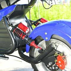 Citycoco 18 Inch Fat tire Electric Scooter 4000W Motor Max Speed 75 KM/H Black