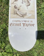 Antihero Grant Taylor Book Of Anti Hero Series Skateboard Deck Todd Francis 2018