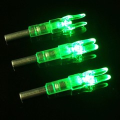 Reikawa 6PCS-S Lighted Nocks for Arrows with .244/6.2mm Inside Diameter