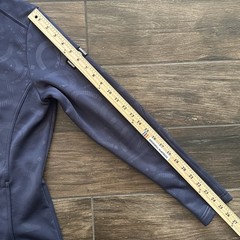 Kerrits Jacket Womens Medium Blue Hooded ull Zip Riding Equestrian Fleece Lined