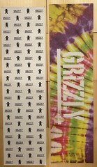 Grizzly 9″ x 33″ Pro quality bubble free￼ Multi￼ Tie-Dye Skateboard Grip Tape
