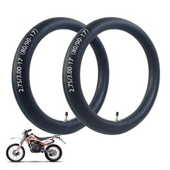 2.75/3.00-17 Heavy Replacement Inner Tube, 80/90-17 Replacement Tire, 17 Inch In