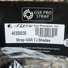 NEW Dye GSR Pro Goggle Strap For JT ProFlex Masks – Shades