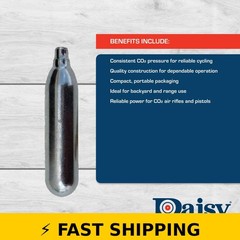 Daisy Powerline 12-Gram CO2 Cylinders 25 Count for Airguns
