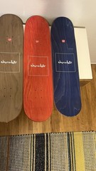 Chocolate Skateboards Minimalism Series Desk Set of 6 New (2018) Wall Hangers