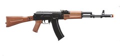 Well D74 AK47 Full Automatic AEG Airsoft Gun 6mm BB Rifle + Battery & Charger