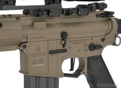 Krytac War Sport Licensed LVOA-C M4 Carbine Airsoft AEG Rifle (Flat Dark Earth)