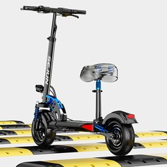 800W Motor 27MPH 35 Mile Q2 Adult Electric Scooter with Seat 48V 13AH Foldable