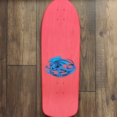 Powell Peralta Bones Brigade Skateboard Deck Red Blue Rat Bones Graphic