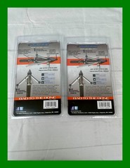 2 Pack Muzzy Trocar HBX Expandable Crossbow Broadheads 4 Steel Blades 100 Grain