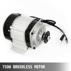 48V DC Brushless Electric Motor Kit For Scooter E-bike Go Kart ATV w/Controller