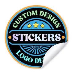 Custom Logo Vinyl Stickers: Die Cut, Personalized Waterproof Decals