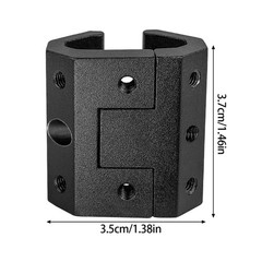 Hand Tool Holder Aluminum Rail Clip for Power Tool Packouts, Rail Mount Adapter