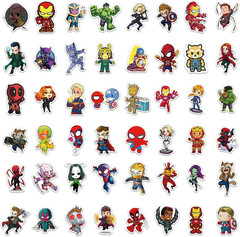 200PCS Cool Character Stickers for Water Bottles Skateboard Luggage Laptop Bumpe