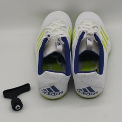 Adidas Sprintstar White Running Cleats Shoes US 10.5 Cleat Tool Great Conditio
