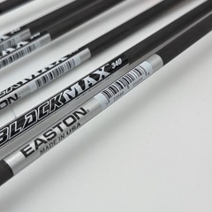 Easton Black Max 340 6.5MM Carbon 30 inches Up To 70 Lbs 6 PACK
