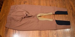 Tailored Sportsman Trophy Hunter breeches, sock/ mid/ front Mink brown 30R