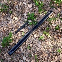 60lbs Foldable Longbow Archery 60″ Adult Hunting Fishing Survival Straight Bow