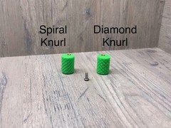 2 Custom Thumb Release Knob/Buttons