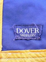 Gore-Tex Turnout Rug Dover Saddlery Classic Cover-Ups 76″ Blue Yellow Trim