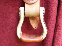 Billy Cook Saddlery Greenville Texas Western Roping Tooled Leather Saddle SZ 16