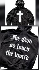 ZERO Skateboards Thomas God So Loved Hoodie – Size LARGE – HEAVYWEIGHT BLACK 🔥