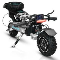 ZIPPYGO GD83 Electric Scooter 56MPH for Adult NFC Single Swing Arm Dual Drive US