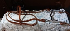 New Leather Horse Bridle Wih Bit Used For Decor Purposes Unknown Type
