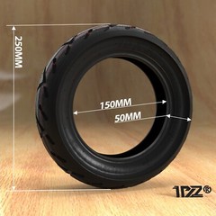 10×3.0 255×80 Inner Tube & Tire Set For Zero10x Vsett 10 Electric Scooter