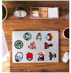 100 Pcs Funny Tags DC Vans Coal Bape Fashion Stickers Skateboard/Luggage/Laptop