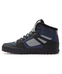 DC Pure High-Top WC Winter Mens Blue Nubuck Skate Inspired Sneakers Shoes 12