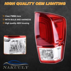 Tail Light Rear Lamp Compatible with 2016-2023 Toyota Tacoma Right Passenger Sid