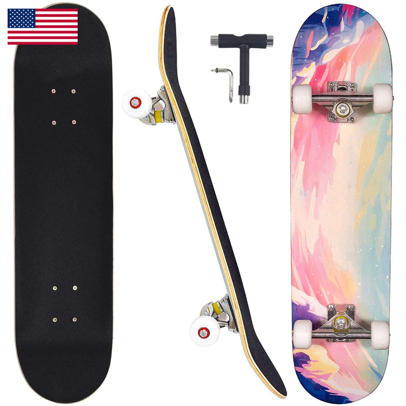 Capark Skateboards For Beginners Adults Youths Teens Kids Girls Boys 31 Inch