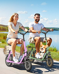 GYROOR C1Pro 550W Electric Scooter for Adults with Shock Absorption