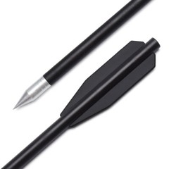 60pcs Crossbow Bolts 6.3″ Targeting Arrows Pistol Mini Crossbow 50-80lbs Black