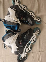 K2 Alexis Pro 84W Inline Skates Women’s Size 7 Black Blue