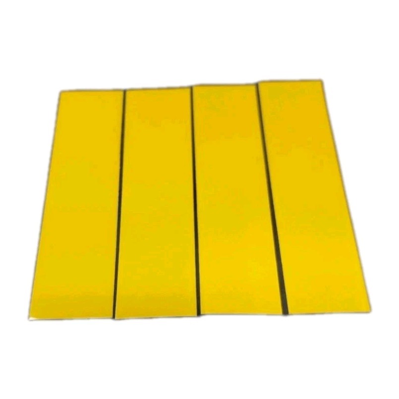 12 Pack 4″ Arrow Wraps: Reflective Yellow: Vinyl Stickers: 1″ Wide