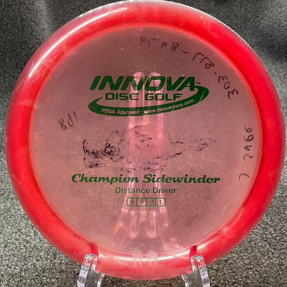 Innova Champion Sidewinder Fairway Driver Golf Disc 174g – Red Green Foil