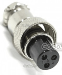 USA FAST Rare 3-pin 9mm ~3/8″ hoverboard charger female connector plug end