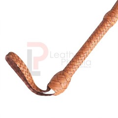 Kangaroo Hide Leather BULLWHIP 04 Feet Long 16 Plaits CUSTOM Heavy Duty BULLWHIP