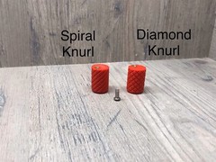 2 Custom Thumb Release Knob/Buttons