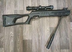 Umarex Fuel .177 Silent Air Rifle Gas Ram Break Barrel w/ Targets